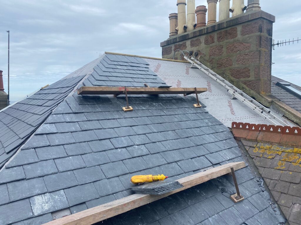 Recent roofing project 1 by Roofers North West Ltd