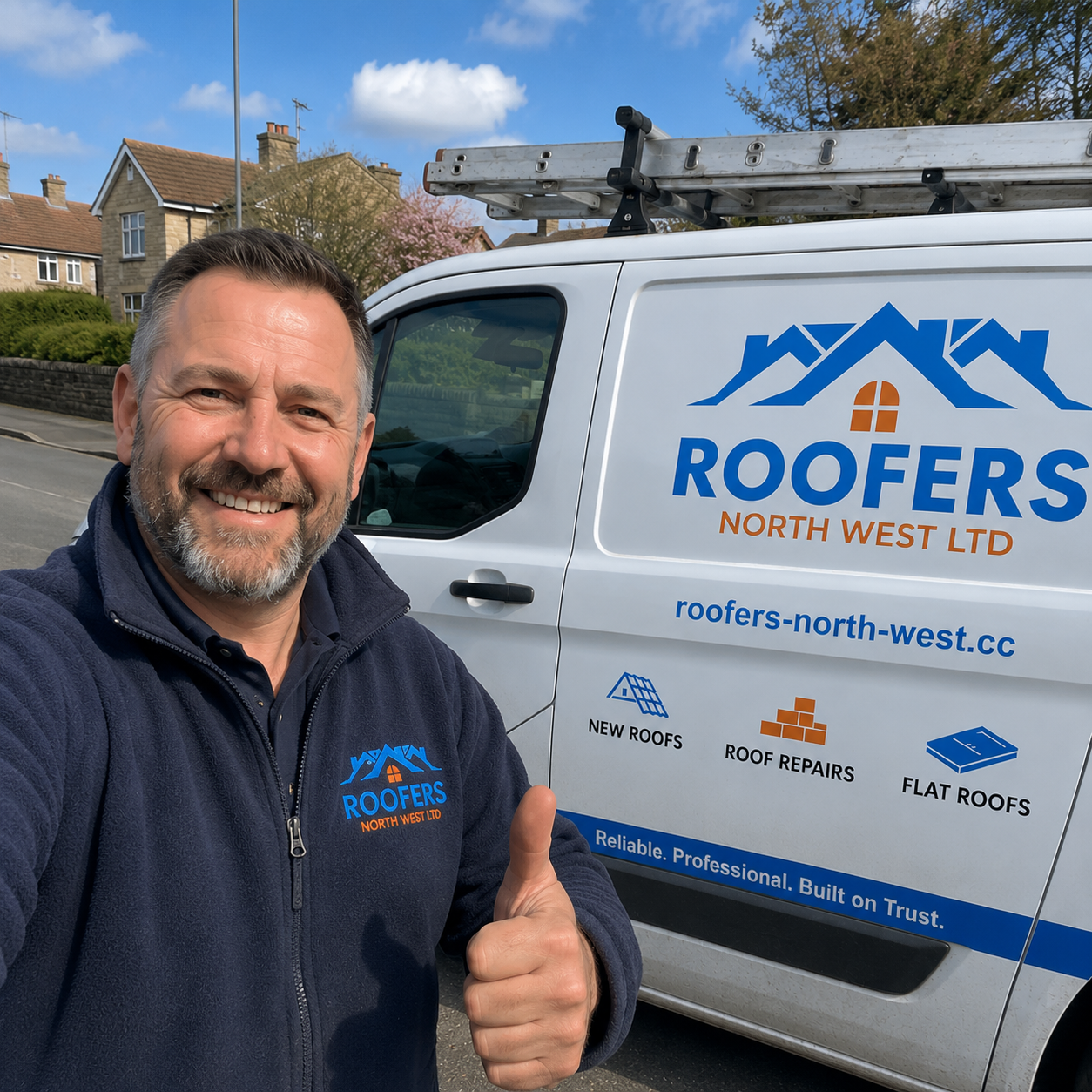 Lee Austin, owner of Roofers North West Ltd